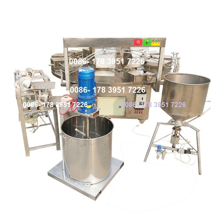 Commercial Small Stroopwafel Production Ice Cream Cone Machine/ Crispy Egg Rolls Crepe Rolled Sugar Cone Maker Machine Price