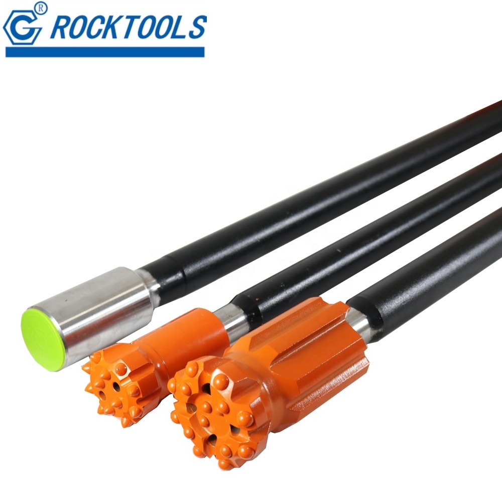 Quarrying Tunneling Blasting Mining Machine Parts Thread MF Drill Rod