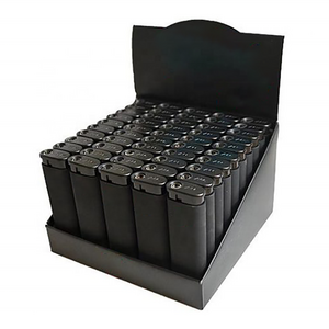 Recyclable Custom Lighter Packaging Counter Retail Hard Paper Display Boxes For Lighter