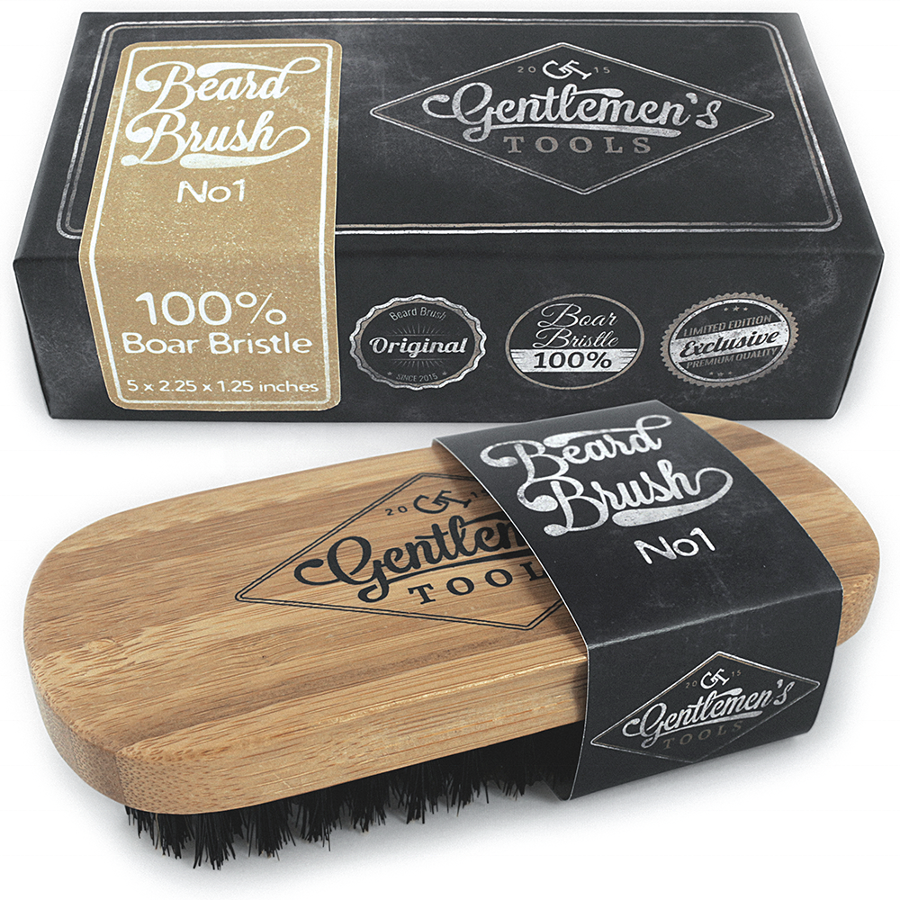 100% boar bristle beard brush packaging box Custom hair brush custom gift box cosmetic packaging boxes