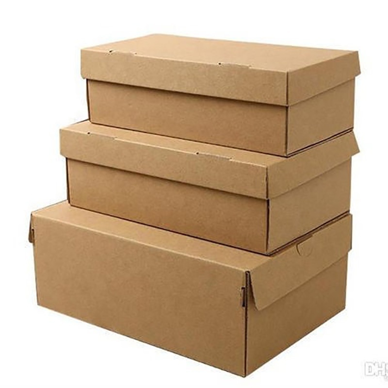 Luxury black shoes boxes Large empty gift box Shoes and clothing gift packing box