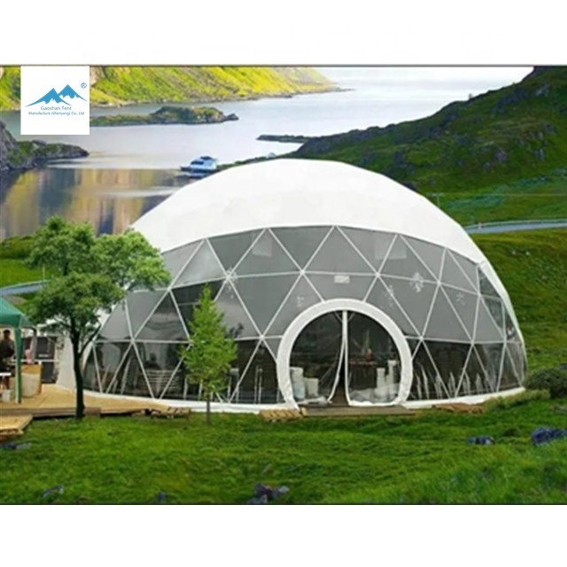 Winter igloo camping tent heated dome party bar tent