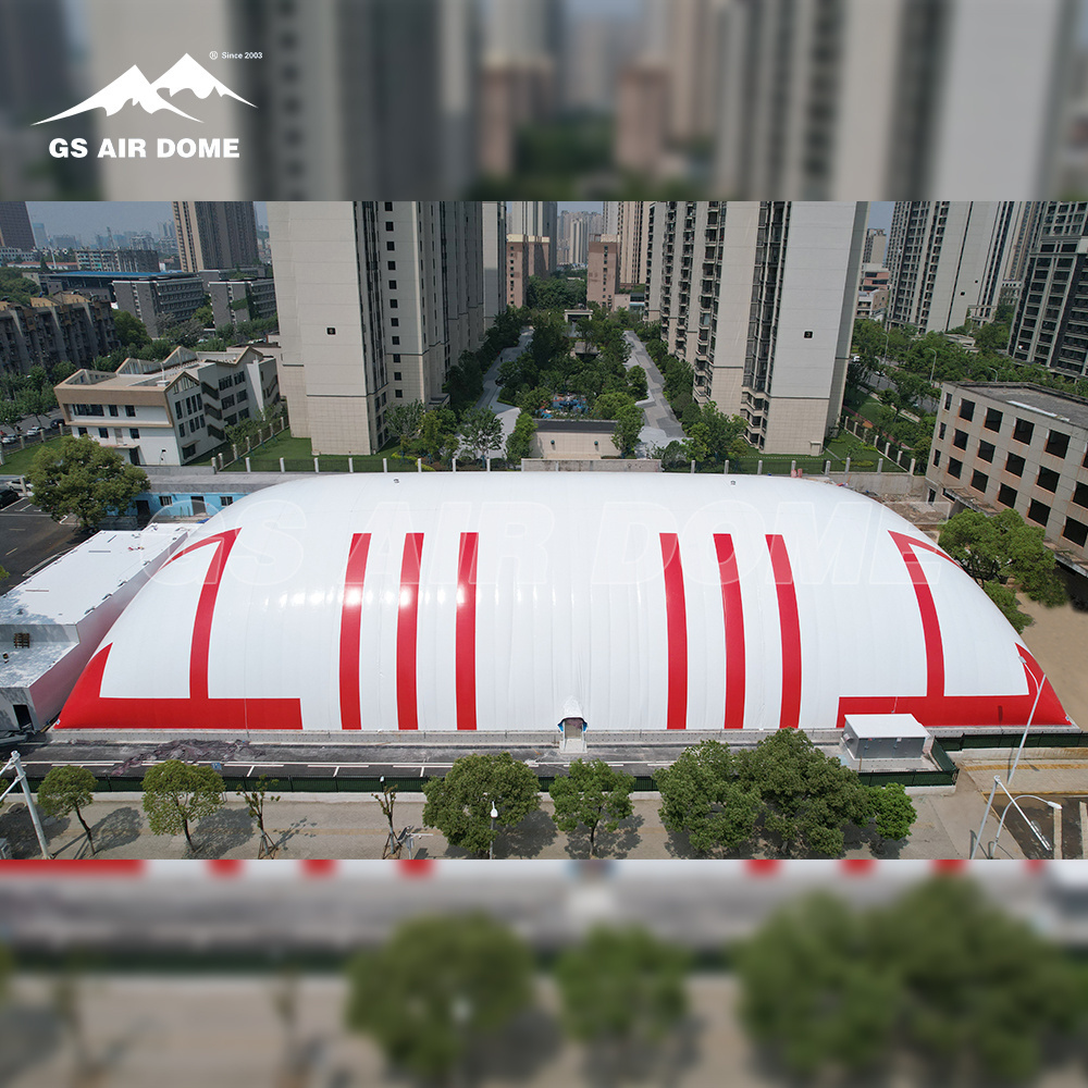 Air dome basketball hall  inflatable dome building Gaoshan air dome manufacturer air-supported shed