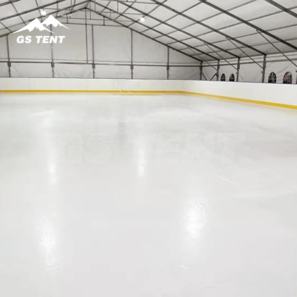 Outdoor Commercial Synthetic Ice Skating Rink Sports Tent for Sale