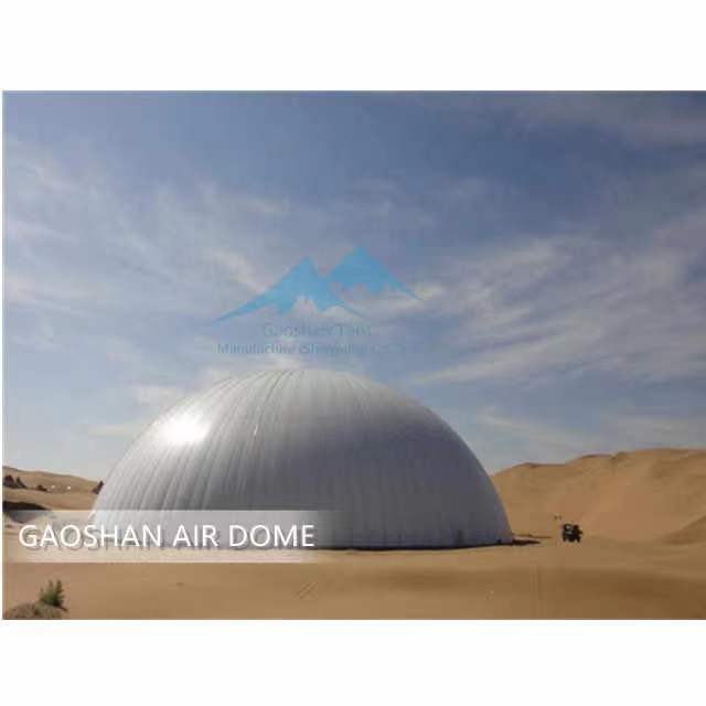 Inflatable air supported Artificial ski area indoor stadium air dome sports gymnasium