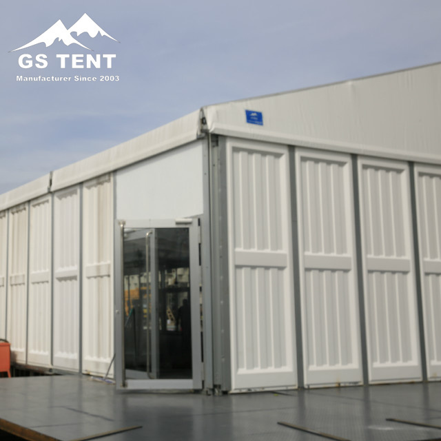 2000 Capacity Large Arcum Tent with Glass ABS Wall for Church Event Center