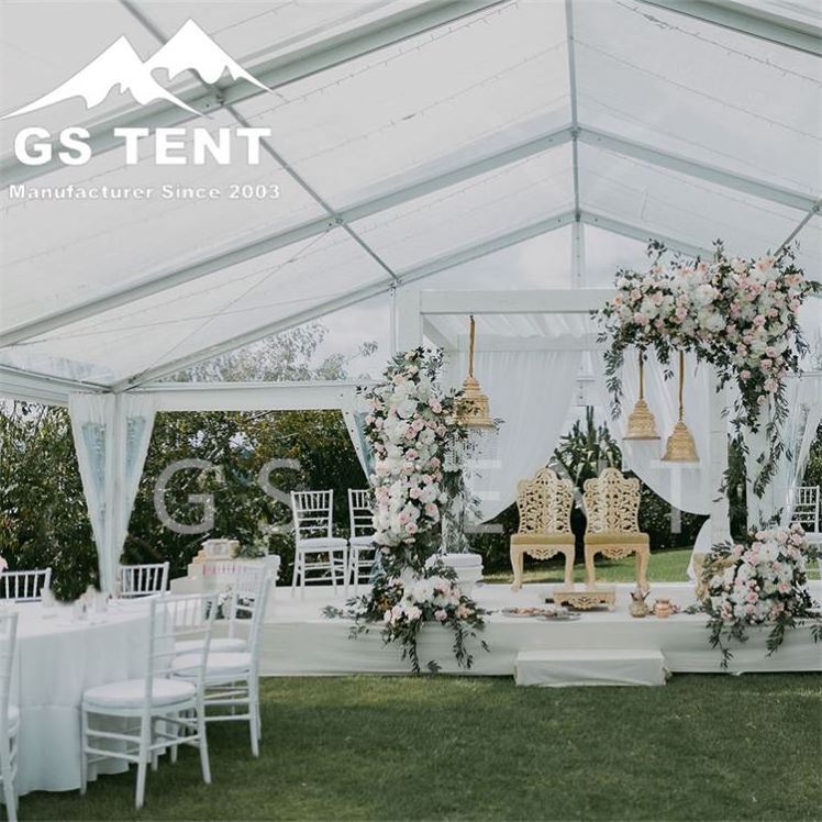 Gstent custom 20x30 big party tent 8x15 15x25 20x20 40x40 heavy duty canopy tent 20x40 custom temporary large frame marquee tent