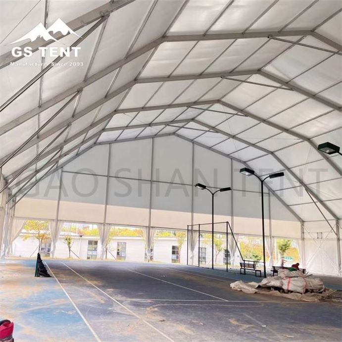 30m Polygon Sport Tent For Paddle Court Cover Or Tennis Court