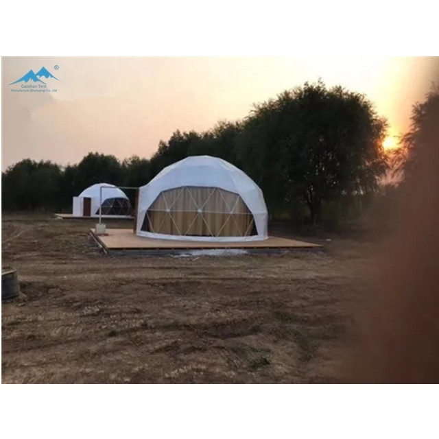 Outdoor transparent hotel plastic dome garden igloo tent