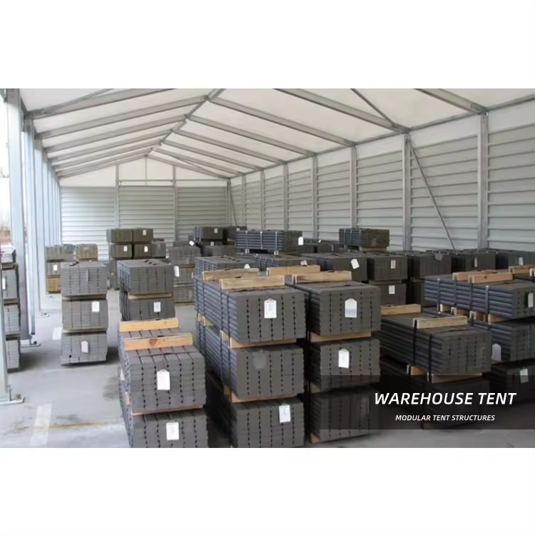 Carpas Industriales 50X100m Warehouse Cover Storage Shelter Custom Warehouse Production Tent Carpa Industrial 6000 M2