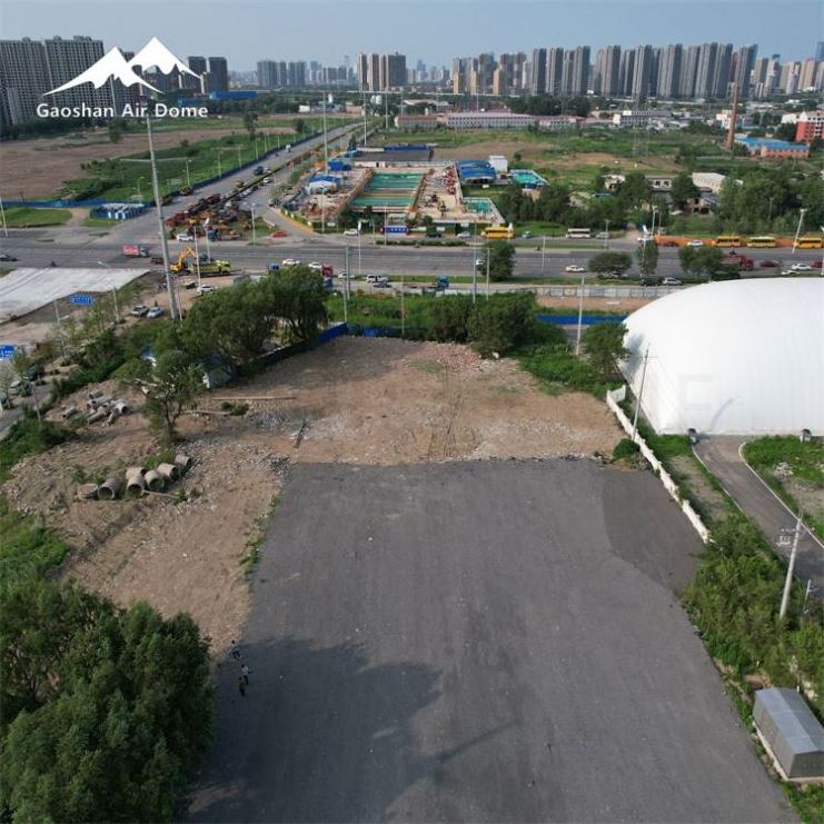 huge outdoor Inflatable soccer air dome for sport event storage shelter