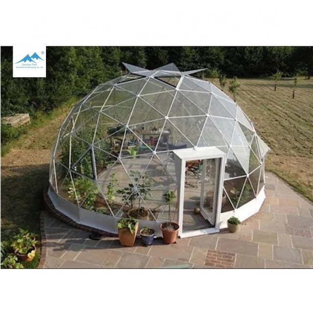 Outdoor transparent hotel plastic dome garden igloo tent