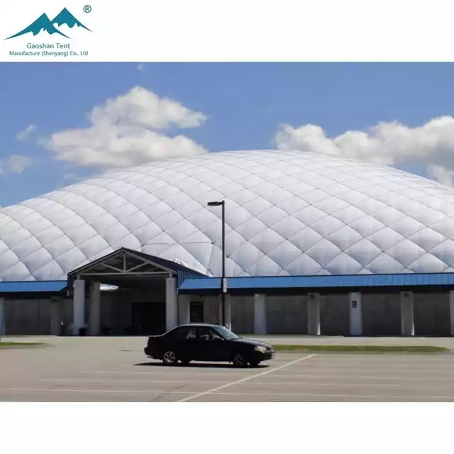 Weather resistance sports hall air supported dome for football