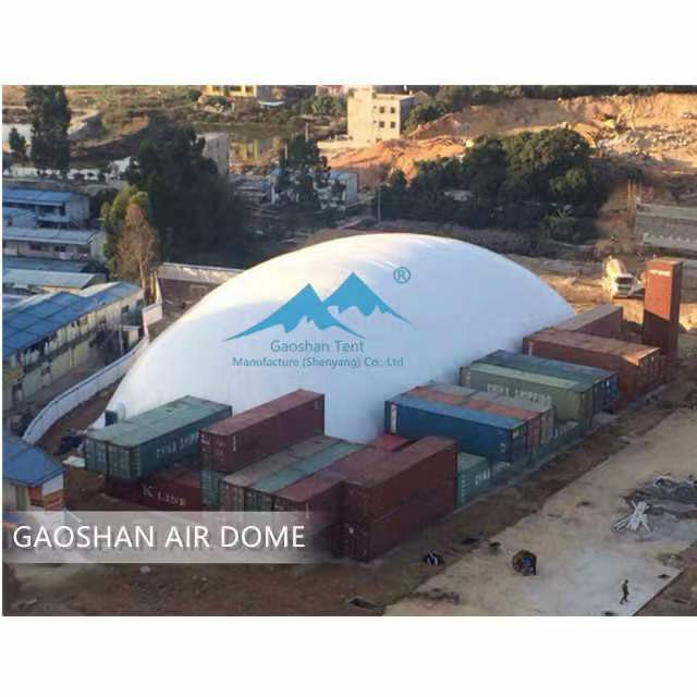 Inflatable air supported Artificial ski area indoor stadium air dome sports gymnasium