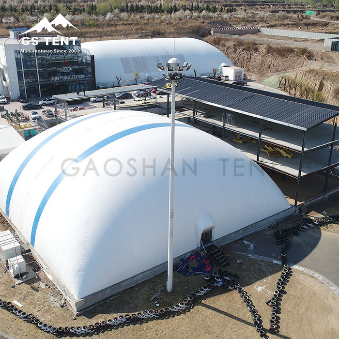 Skating rink/gymnasium/badminton court/soccor/tennis/basketball inflatable air dome tent