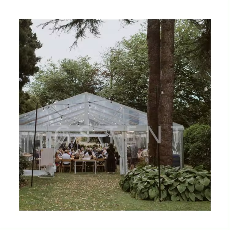 10x30 20x30m 20x50m Clear Party Tent Luxury Wedding Marquee for 200 500 800 People Event Tent