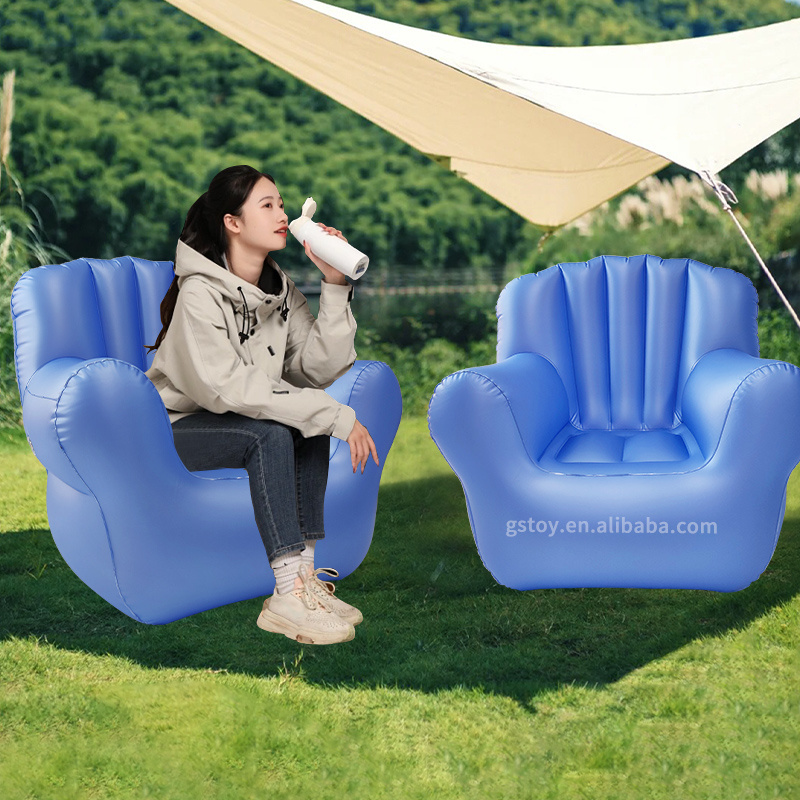 single adult size inflatable chairs and sofas