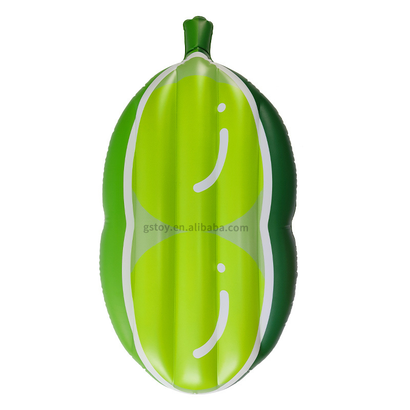 Bean Pod Summer Swim Party Toy Inflatable Pool Float Raft for Kids