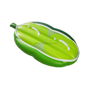 Bean Pod Summer Swim Party Toy Inflatable Pool Float Raft for Kids