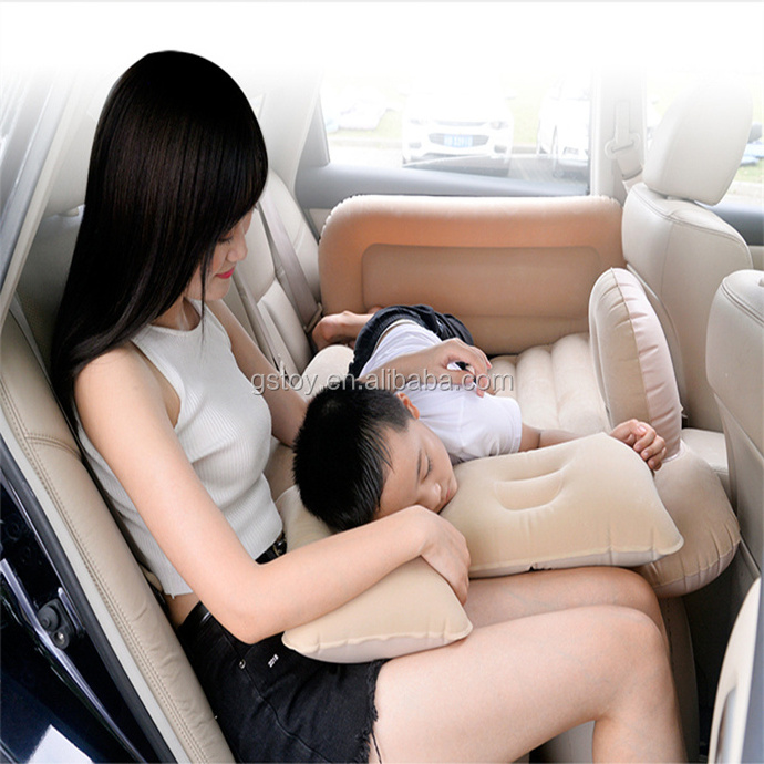 driving car ease sleeping inflatable car bed