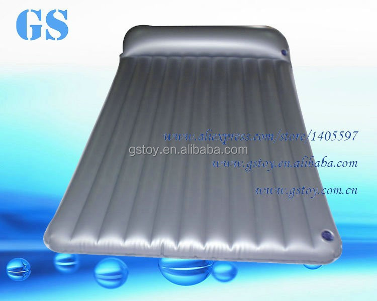 waterproof foldable PVC camping air bed double size inflatable water sleep mat inflatable sex water mattress