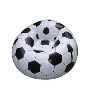 portable custom soccer inflatable lazy bean bag chair