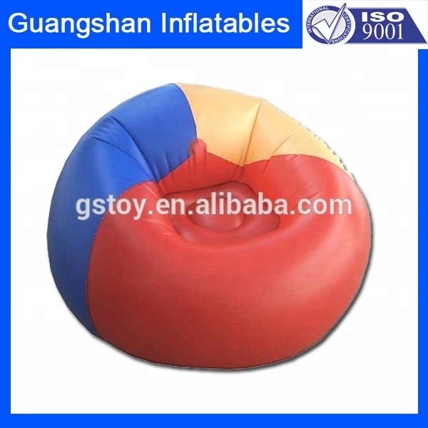 portable custom soccer inflatable lazy bean bag chair