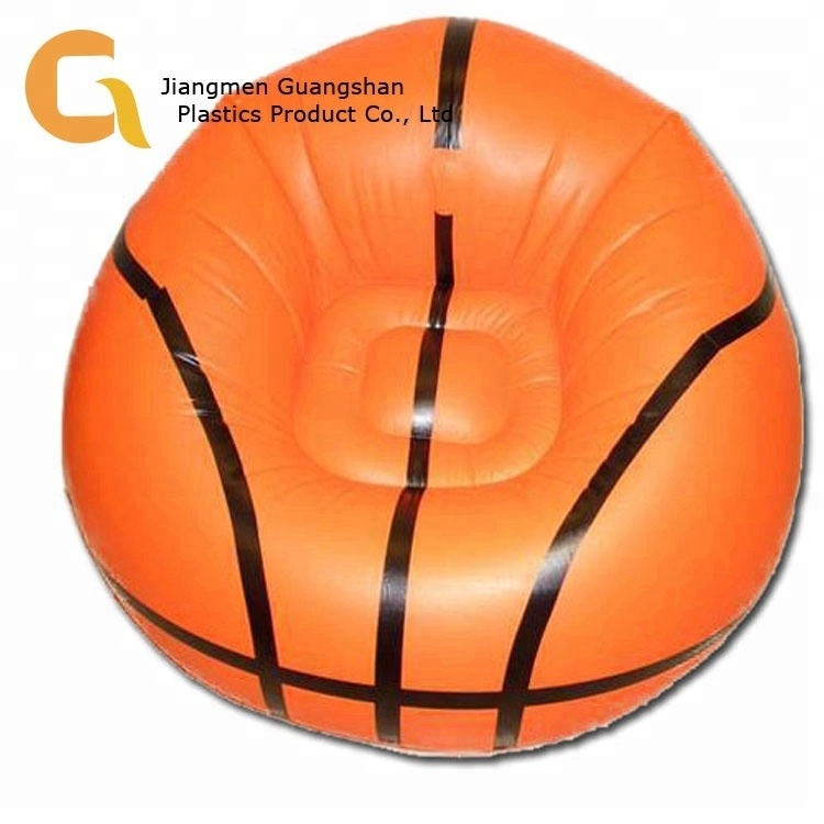 portable custom soccer inflatable lazy bean bag chair