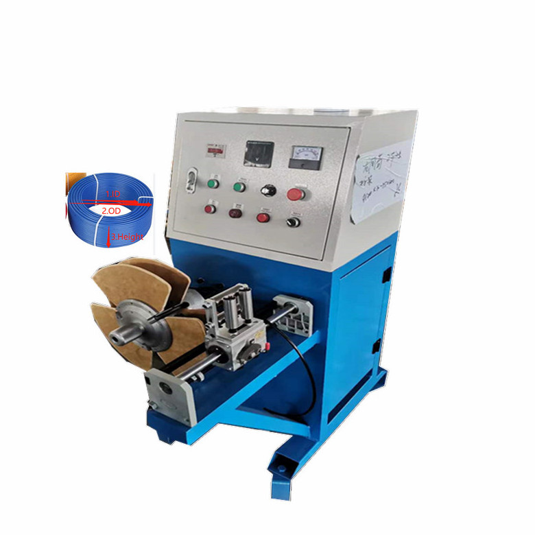 Blue 300mm wire and cable machinery GS300 Cable Take Up Machine Rewinding Machine