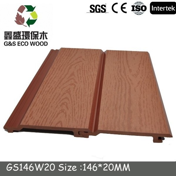 Wood Plastic Composite wpc panel board laminate floor for garden fence