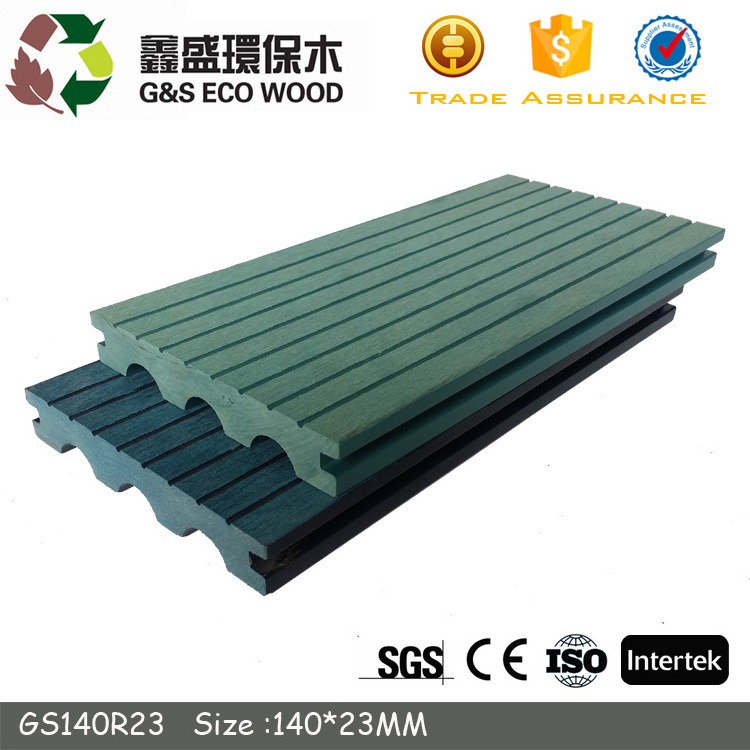 Outdoor Veneer Decking Thin Solid Board Waterproof Composite Decking