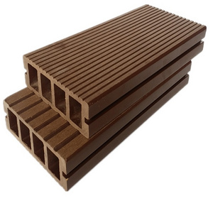 Outdoor anti-uv hollow fireproof composite timber wpc decking floor