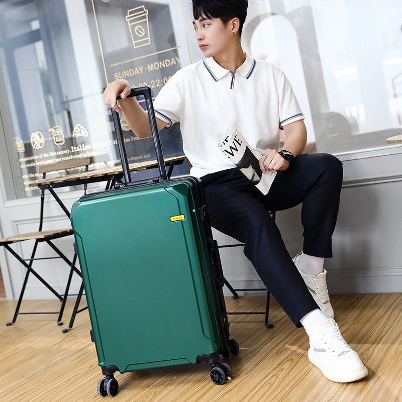 Custom Hardshell 20 22 24 26 28 Inch Pc Trolley Bags Boarding Case Travelling Spinner Business Trip Luggage Suitcase