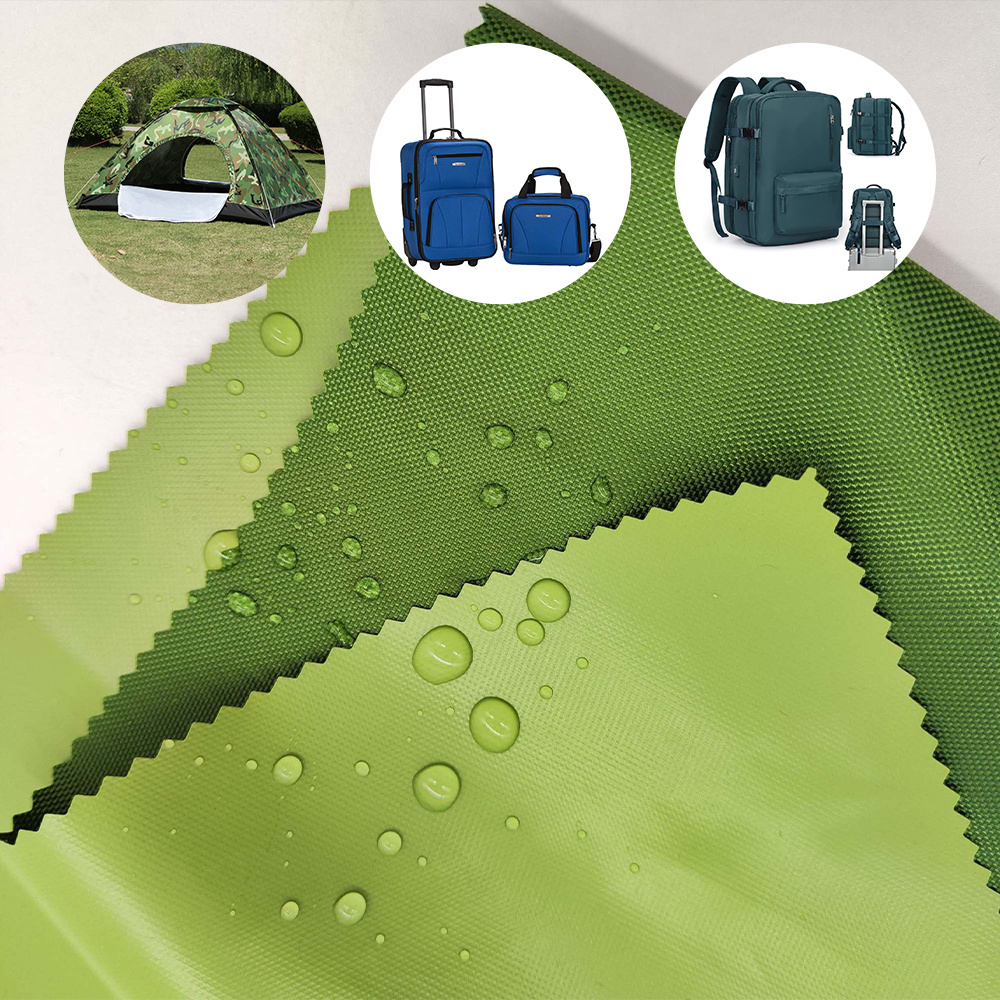 China Suppliers 400d 600d 900d Pvc Coated Polyester Two Tone Oxford Fabric for Suitcase Bag Tent