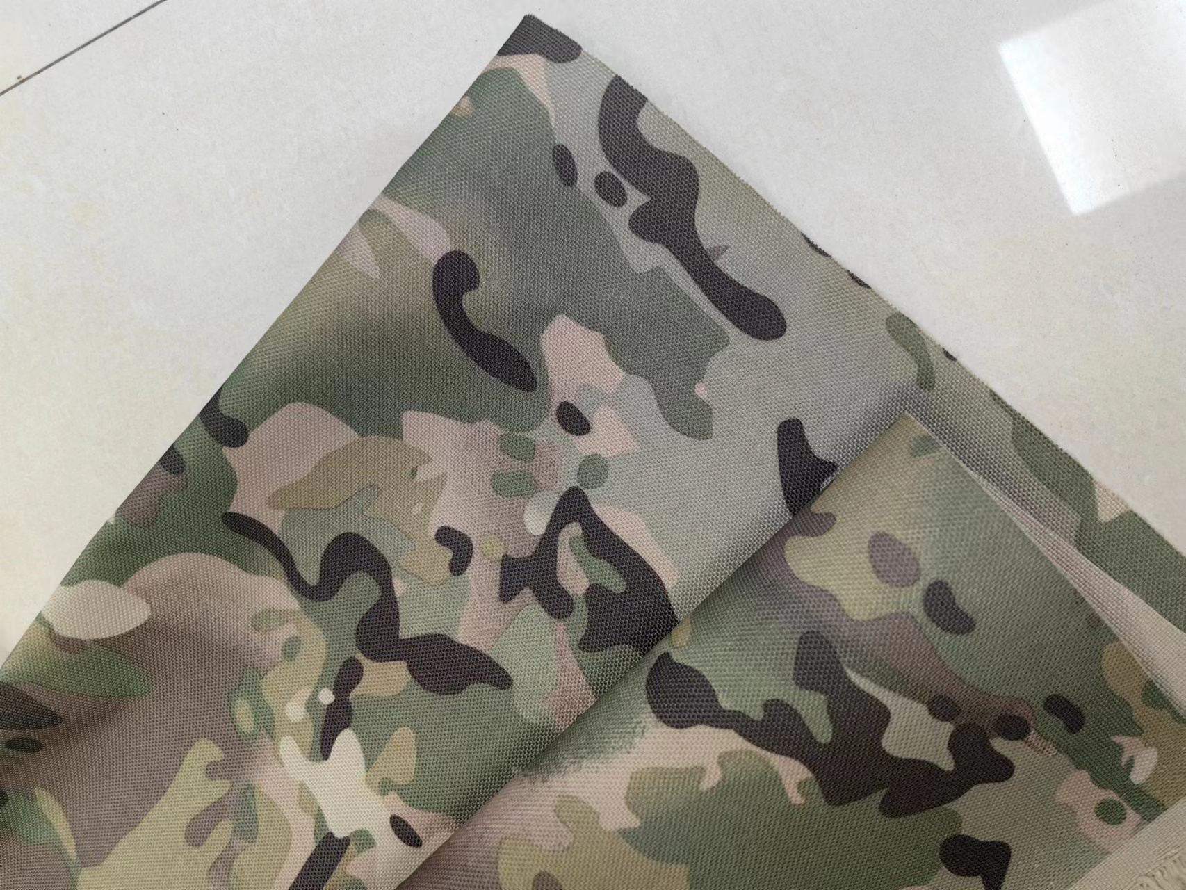 Wholesale Custom Camouflage Printed Waterproof Pu Coating Polyester Nylon 500D 600D 1000D Cordura Atacs Fg Fabric