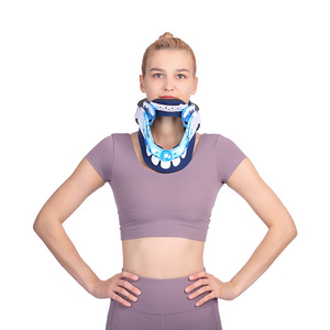 2023 Fashion Cervical Neck Traction Back Shoulder Headache Pain Relaxer Device / medical adjustable cervical neck collar brace