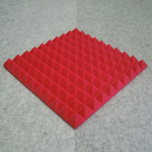 High Quality Wholesale fireproof bass trap pyramid shape Soundproof Acoustic Foam