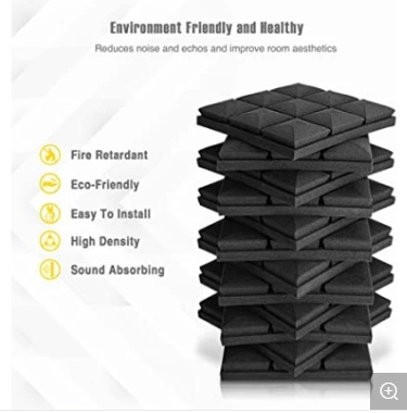 Good Price Self Adhesive Cancel Sound Soundproof Audio Room Manufacturer Workshop Acoustic Foam