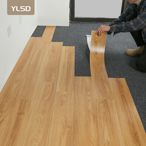 China Luxury Self Adhesive/Glue Down Vinyl Plank 2mm peel and stick tiles Wood PVC Vinyl Flooring Waterproof