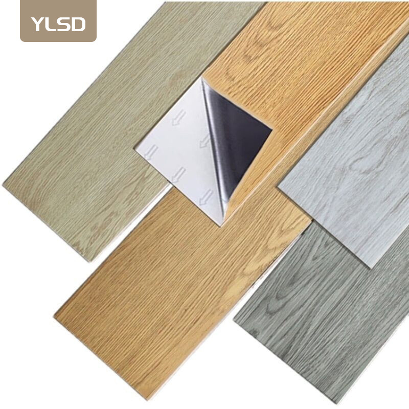 Vinyl Plank Flooring Waterproof Peel And Stick marbleTiles Wood Texture Self-Adhesive Flooring Vinyl Tiles