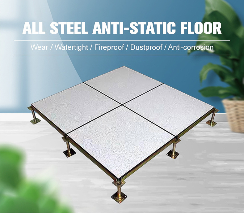 Hot selling anstitatic 60x60 steel flooring access floor raised system with low price raised floor