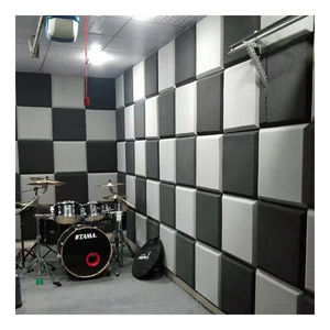 Black Sound Proof Foam Sound Absorption Studio Treatment Wall Panels Soundproof Acoustic Foam