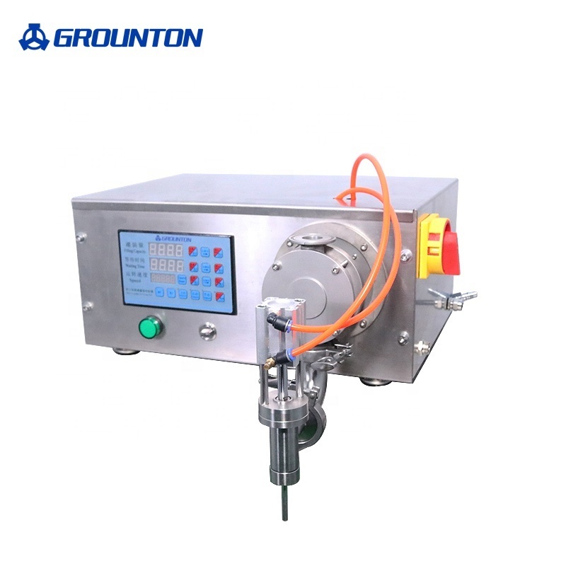 Semi automatic rubber grease mastic for soft sausage cartridge sealant silicone filling machine