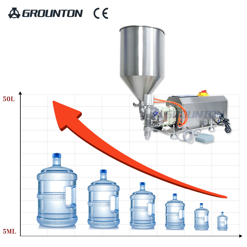 Manufacturers sell high quality servo motor miso sauce filling machine