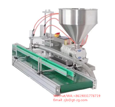 Fully Automatic Sauce Cosmetic Filling Machine cosmetics thick liquids  medical Paste Jam filling Machine