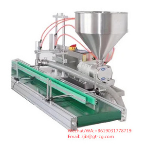 Fully Automatic Sauce Cosmetic Filling Machine cosmetics thick liquids  medical Paste Jam filling Machine