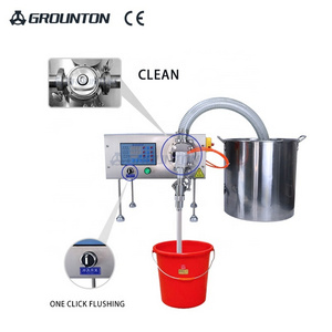 Lobe Pump Servo Filling Machine 5ml-50000ml Bottle Keg Drum Barrel Semi Automatic Oil Chemical Liquid Weighing Filling Machine