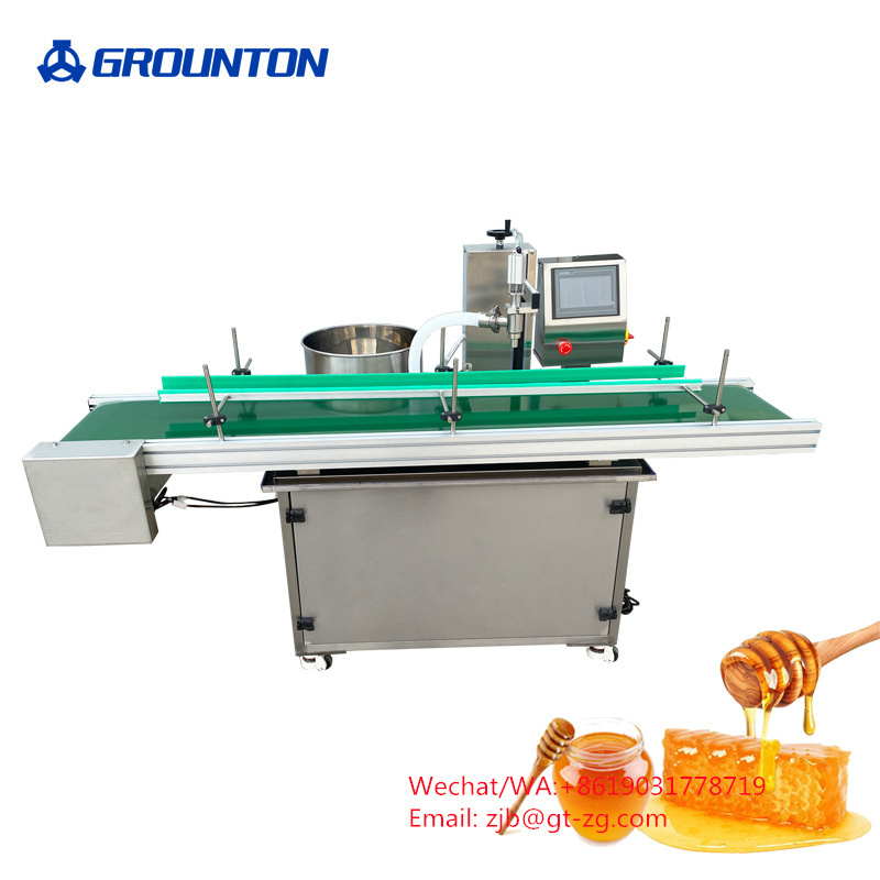 Fully Automatic Sauce Cosmetic Filling Machine cosmetics thick liquids  medical Paste Jam filling Machine