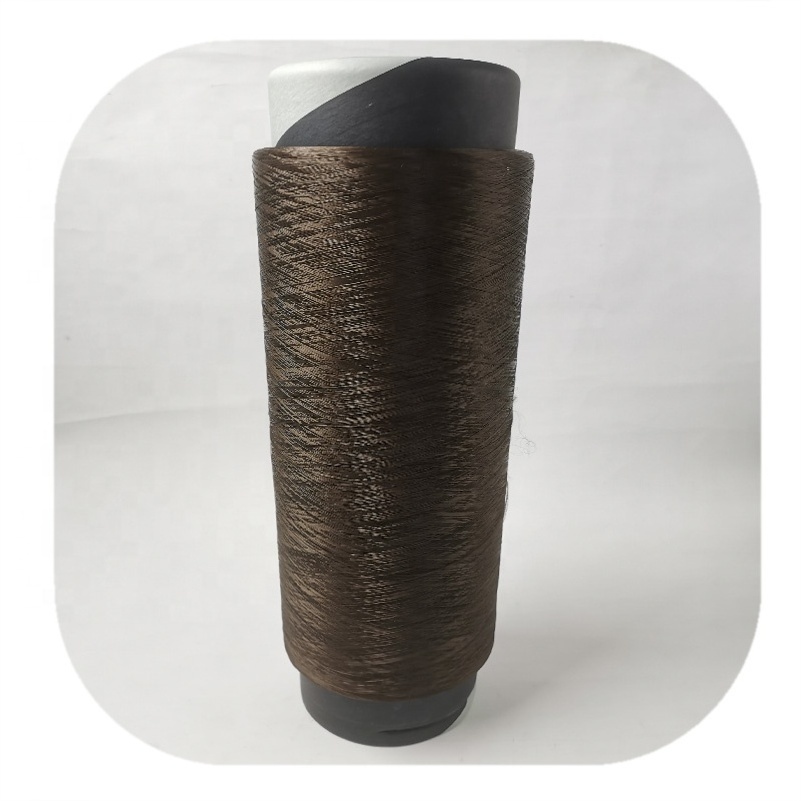 Brown color 100% ptfe filament ptfe yarn multifilament