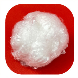 Hot sale low melt polyester fiber lmf 4d*51mm hard type heat-bonding fiber